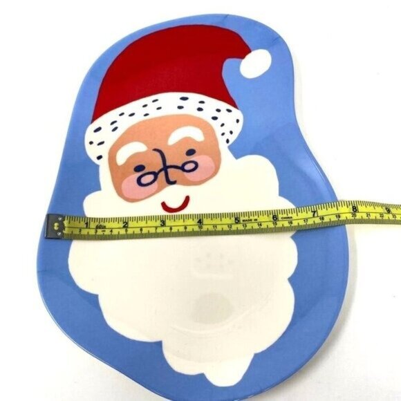 Target 2 Melamine Figural Santa Dinner Plates White - Wondershop™ Holiday - Picture 9 of 9
